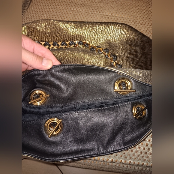 Louis Vuitton- ultra rare jacquard gold automne-hiver collection runway bag - Picture 5 of 8